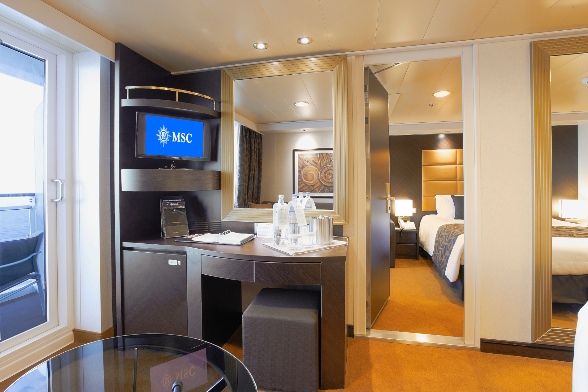 MyCruise MSC Divina Kahytter Balkon FLA2